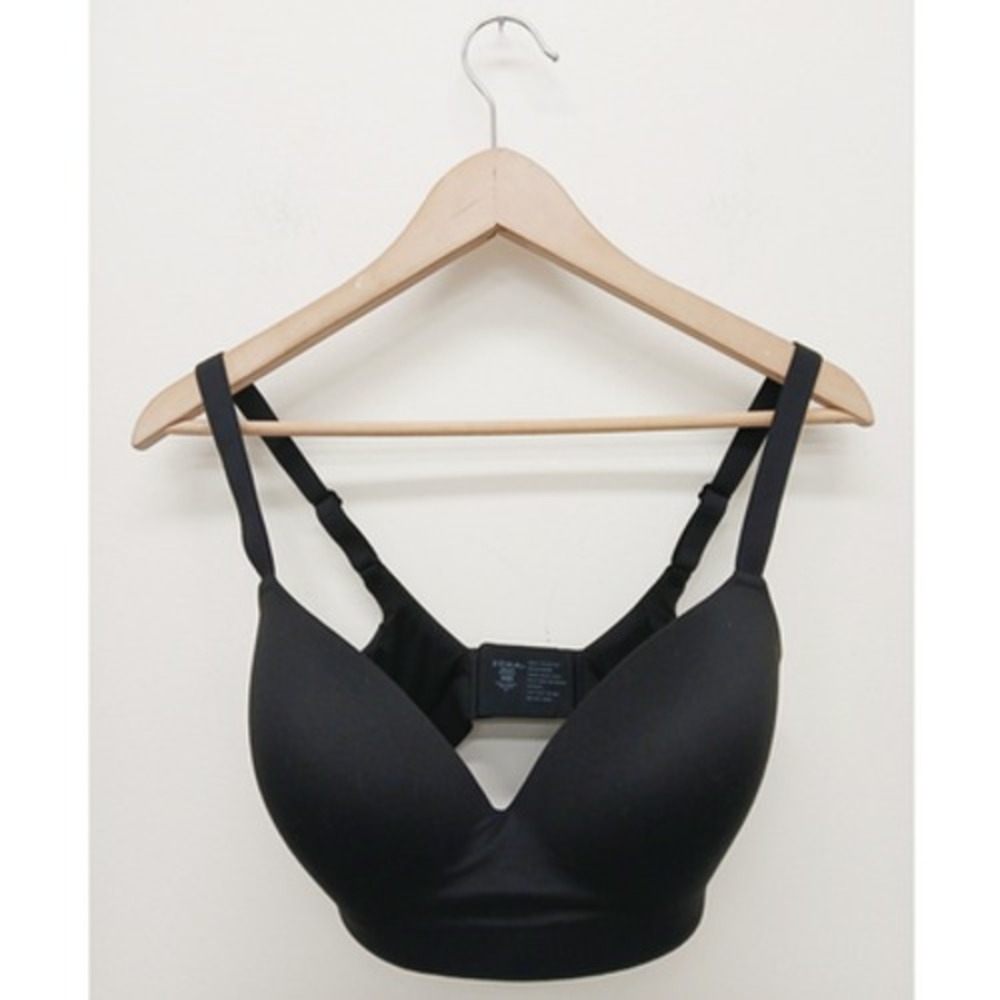 SOMA Enbliss Wireless Padded T-Shirt Bra Size Bra 38D Black Adjustable Strap